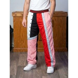 Jaded London Color Block Windbreaker Pants - Men's Size Small
